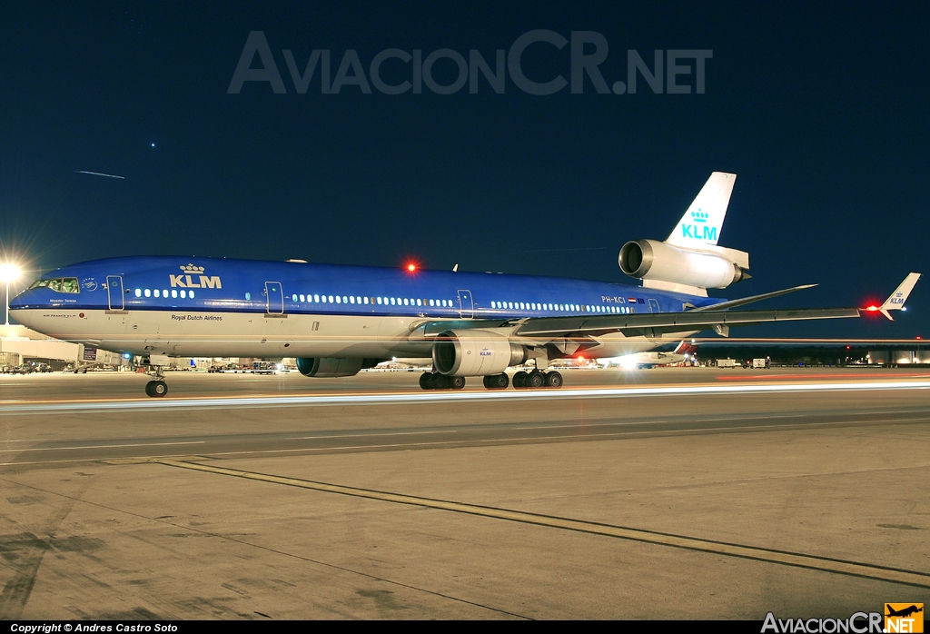 PH-KCI - McDonnell Douglas MD-11 - KLM - Royal Dutch Airlines