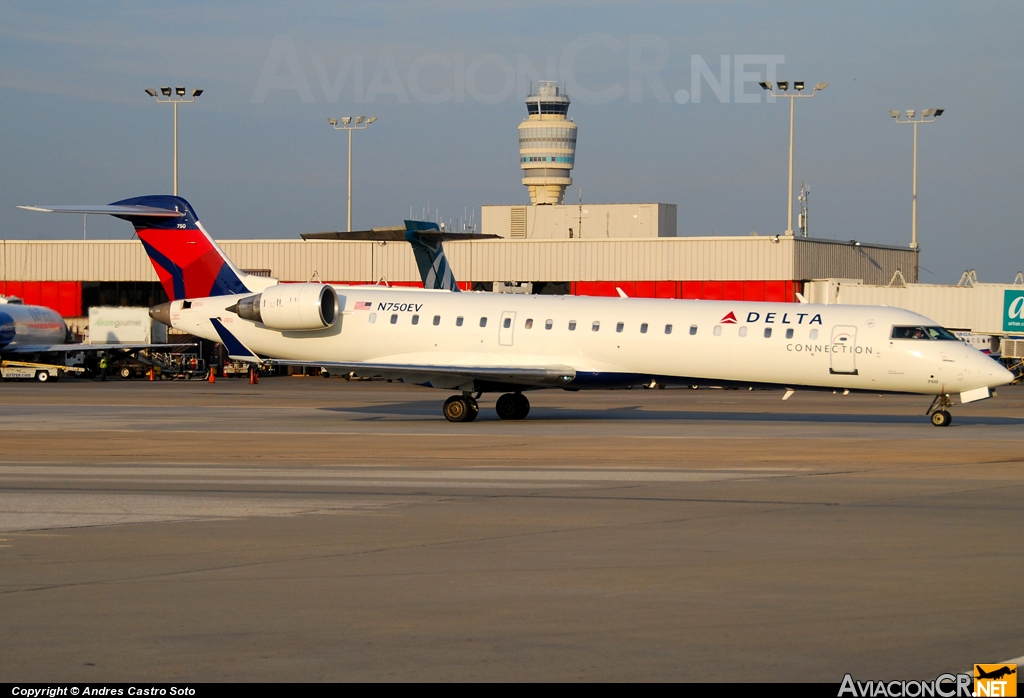N750EV - Canadair CL-600-2C10 Regional Jet CRJ-700 - ASA - Delta Connection