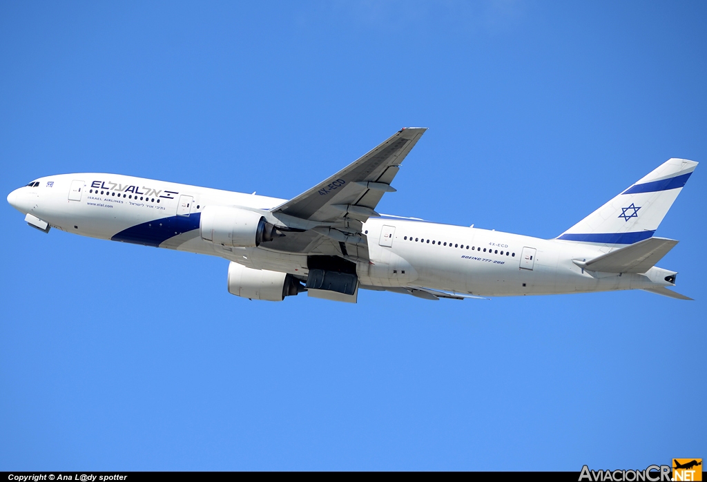 4X-ECD - Boeing 777-258(ER) - El Al Israel Airlines