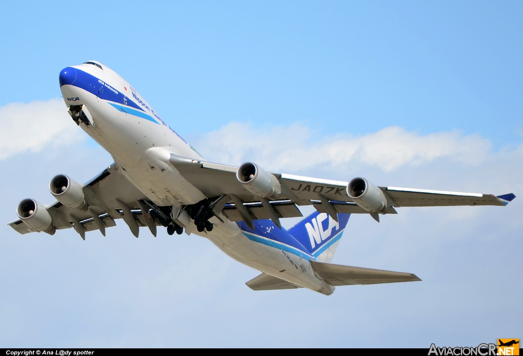 JA07KZ - Boeing 747-4R7F/SCD - Nippon Cargo Airlines (NCA)