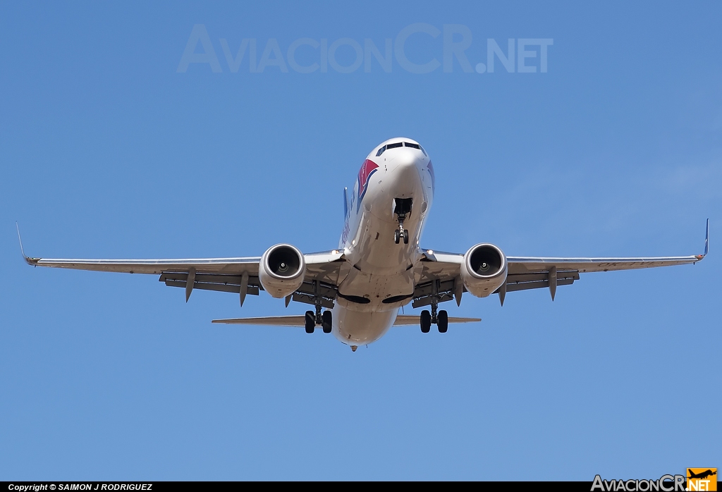 OK-TVL - Boeing 737-8FN - Travel Service