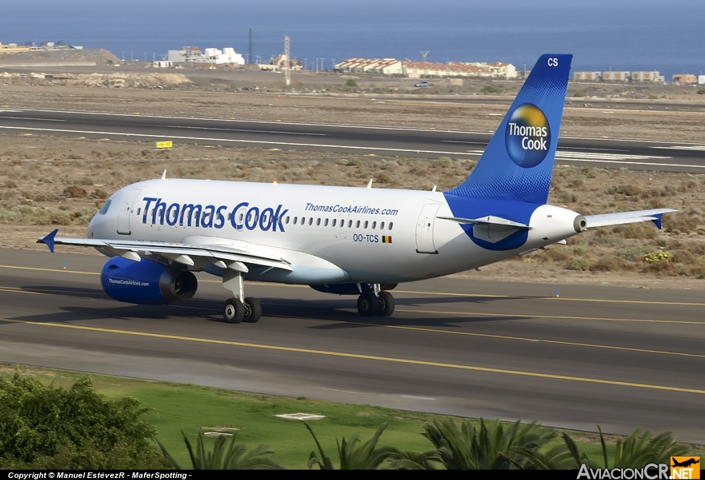 OO-TCS - Airbus A319-132 - Thomas Cook Airlines Belgiun