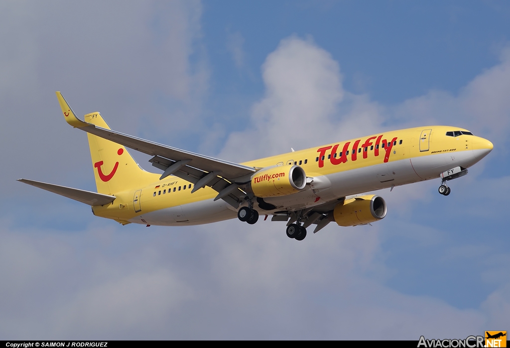 D-AHFY - Boeing 737-8K5 - TUIfly