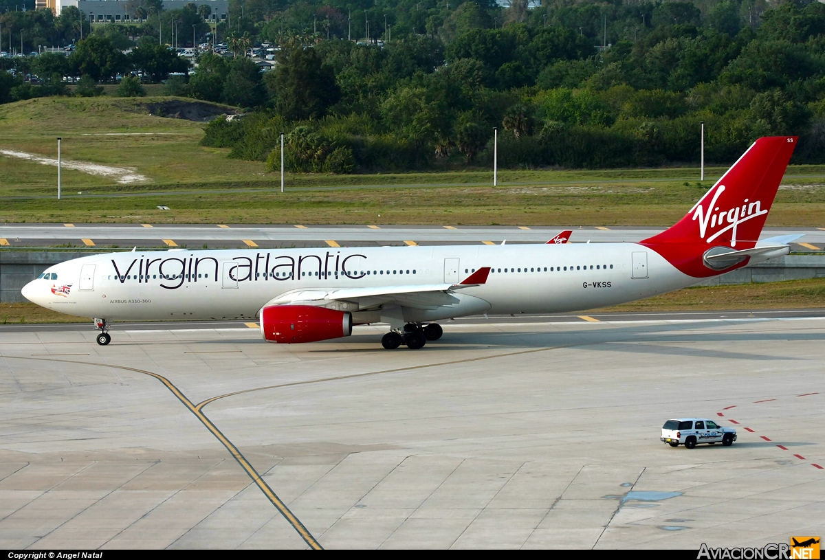 G-VKSS - Airbus A330-343E - Virgin Atlantic Airways