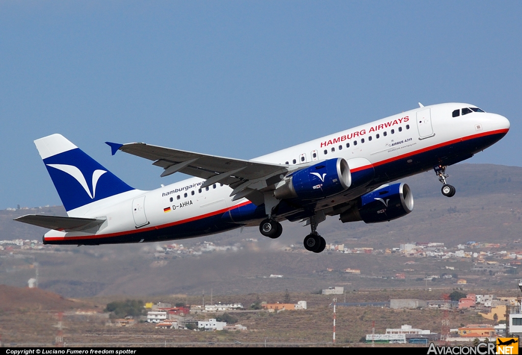 D-AHHA - Airbus A319-112 - Hamburg Airways