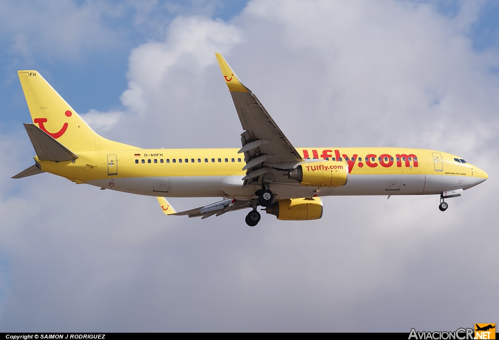 D-AHFH - Boeing 737-8K5 - TUI Fly
