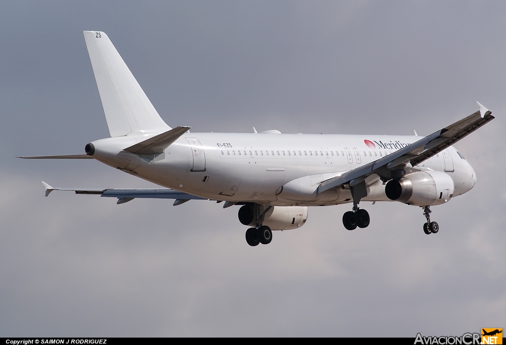 EI-EZS - Airbus A320-232 - Meridiana Fly