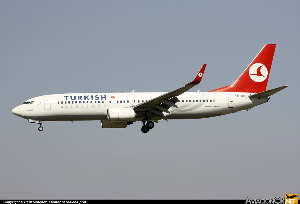 TC-JGU - Boeing 737-8F2 - Turkish Airlines