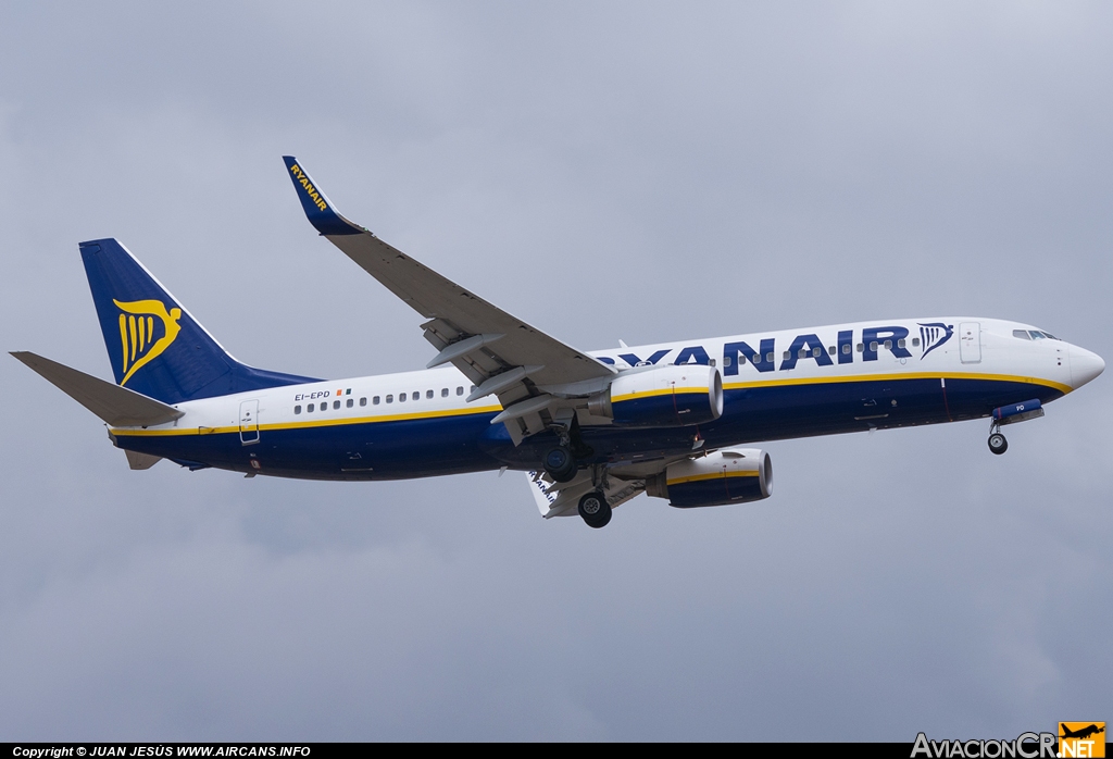 EI-EPD - Boeing 737-8AS - Ryanair