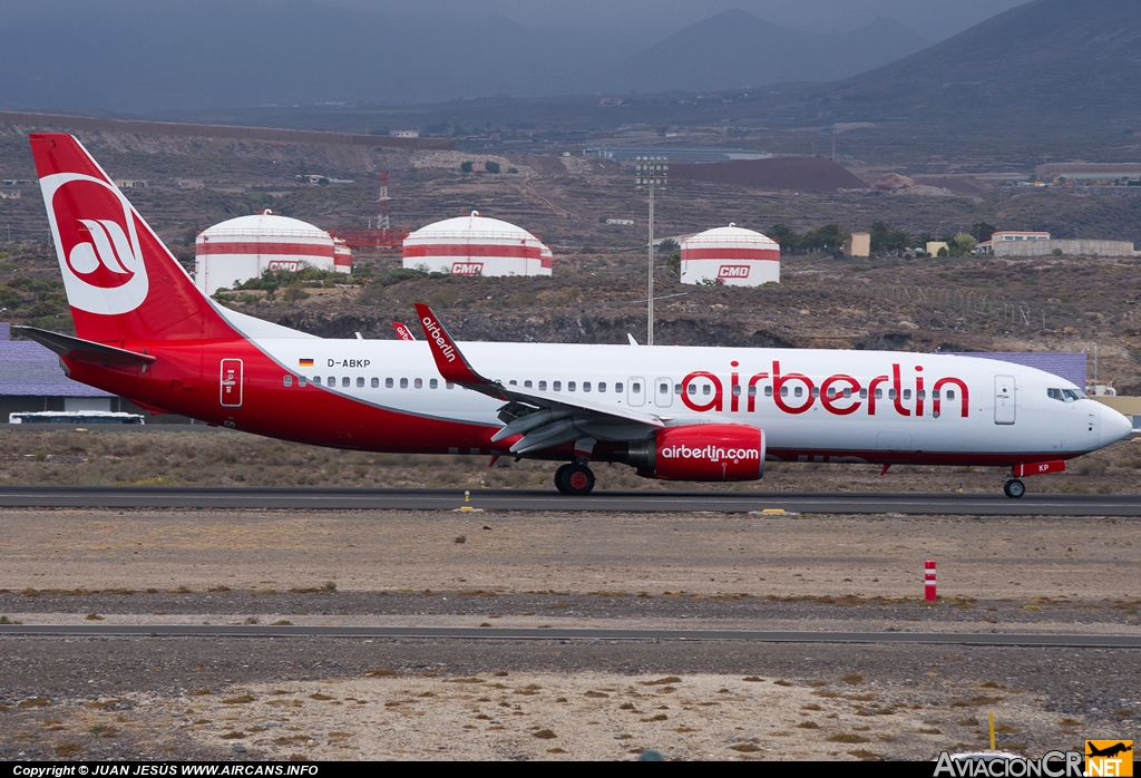 D-ABKP - Boeing 737-86J - Air Berlin
