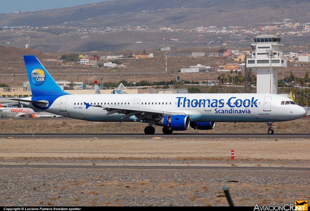 OY-VKC - Airbus A321-211 - Thomas Cook Airlines (Scandinavia)