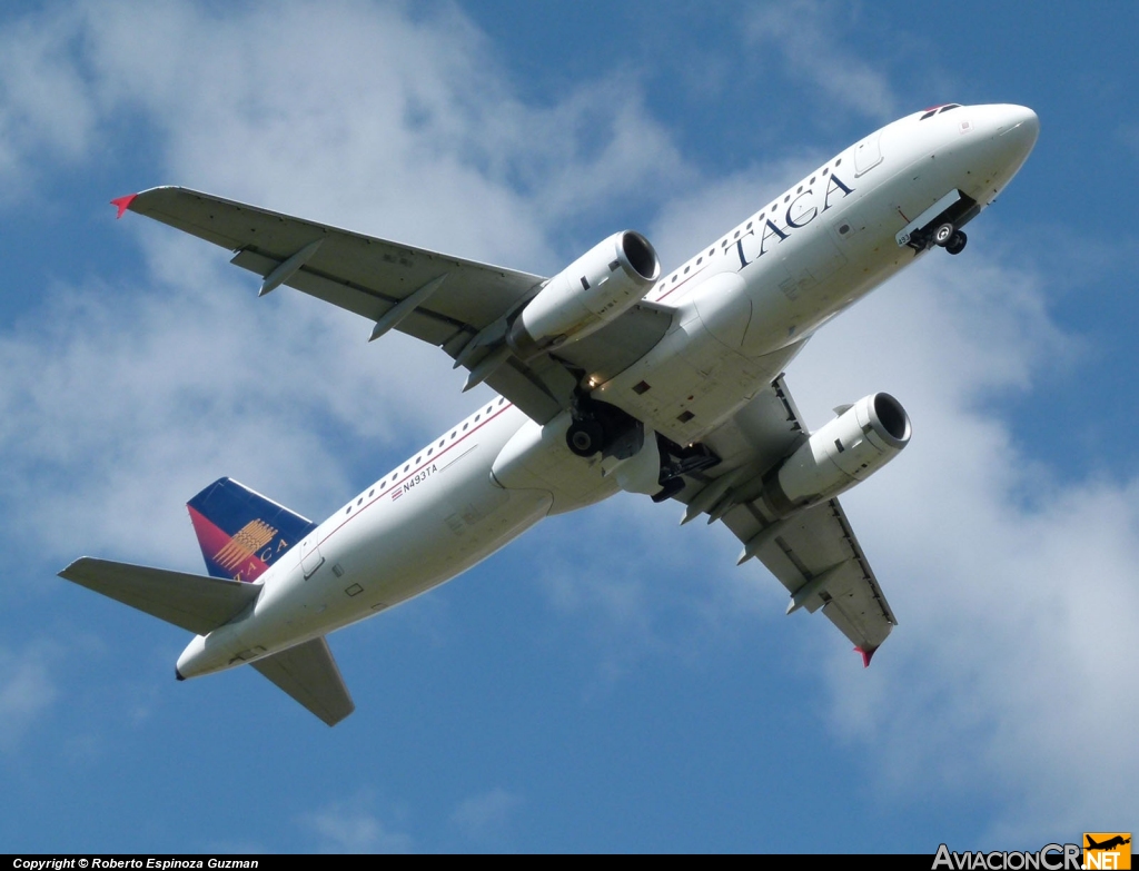 N493TA - Airbus A320-233 - TACA