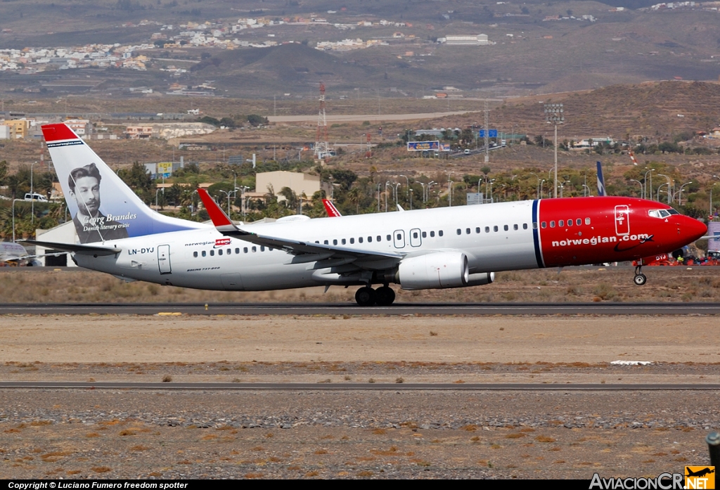 LN-DYJ - Boeing 737-8JP - Norwegian Air Shuttle