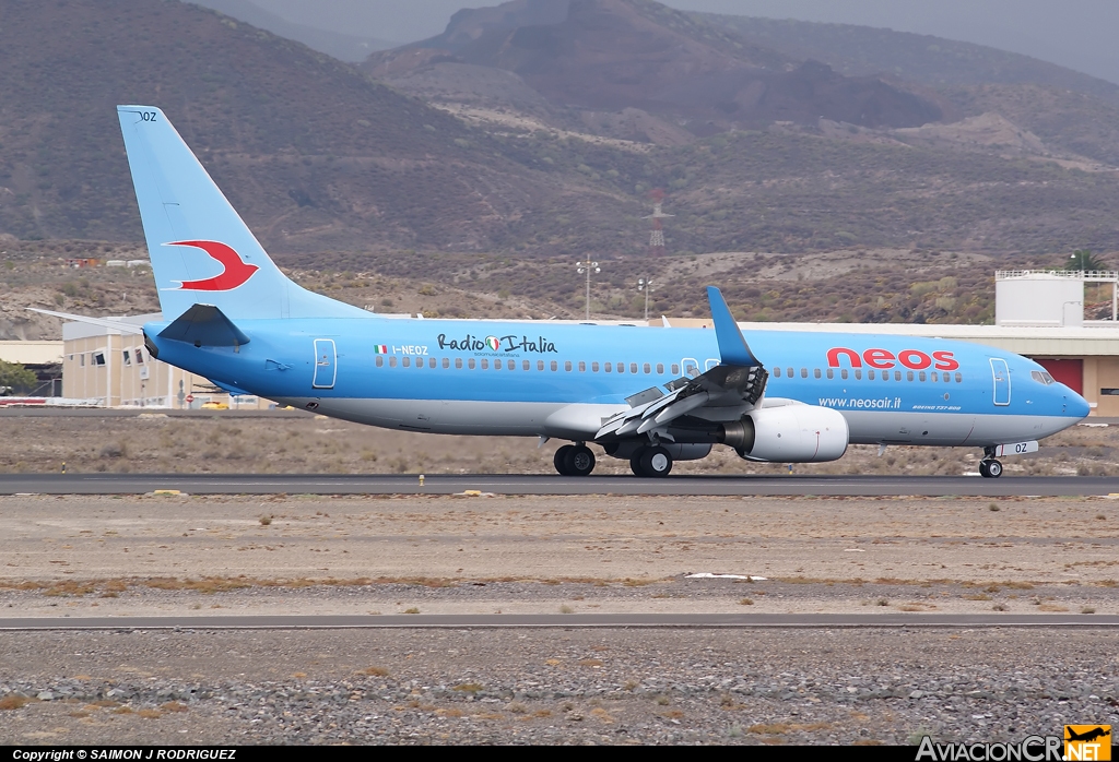 I-NEOZ - Boeing 737-86N - Neos