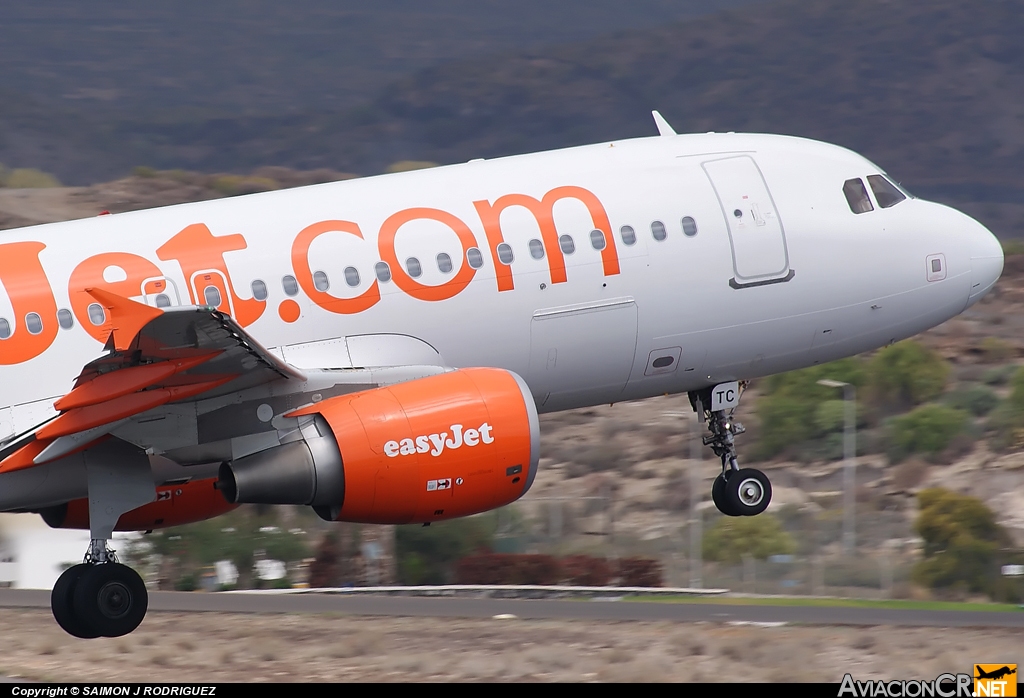 G-EZTC - Airbus A320-214 - EasyJet