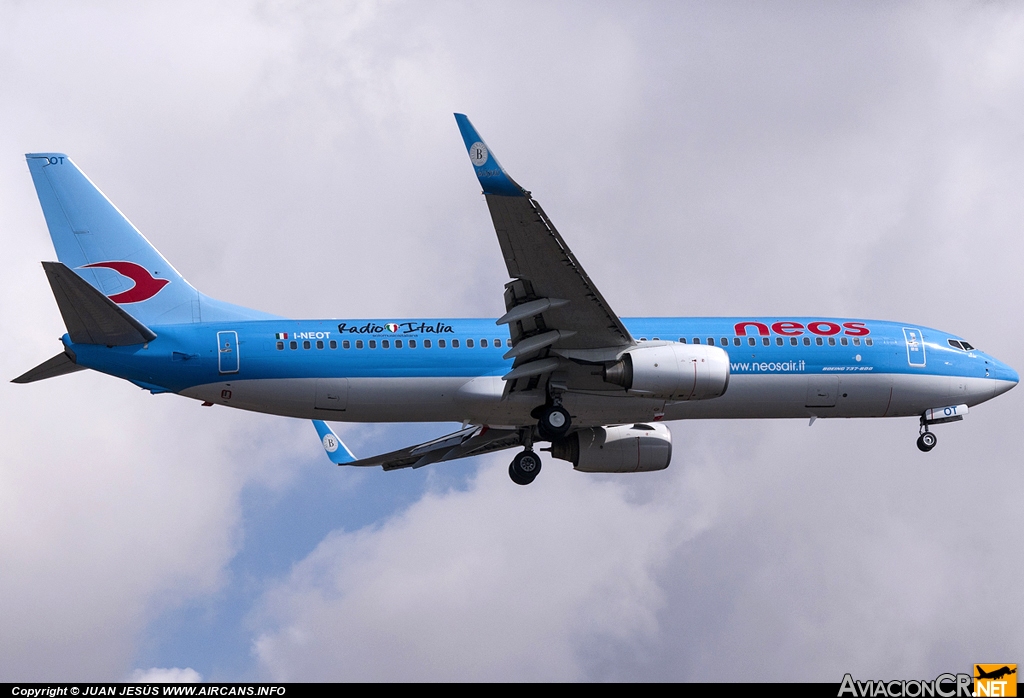 I-NEOT - Boeing 737-86N - Neos