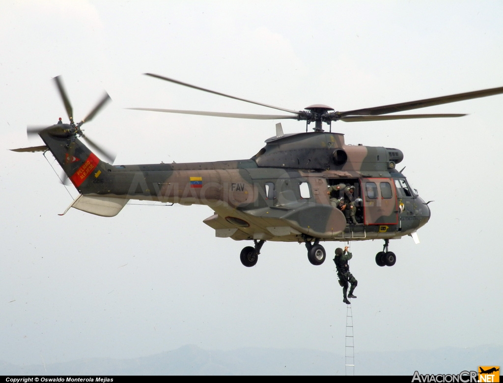 2216 - Aerospatiale AS 332B1 Super Puma - Fuerza Aérea Venezolana