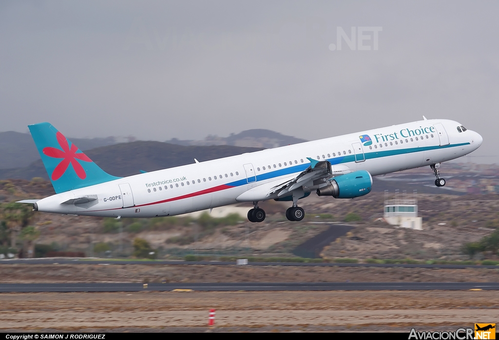 G-OOPE - Airbus A321-211 - First Choice Airways