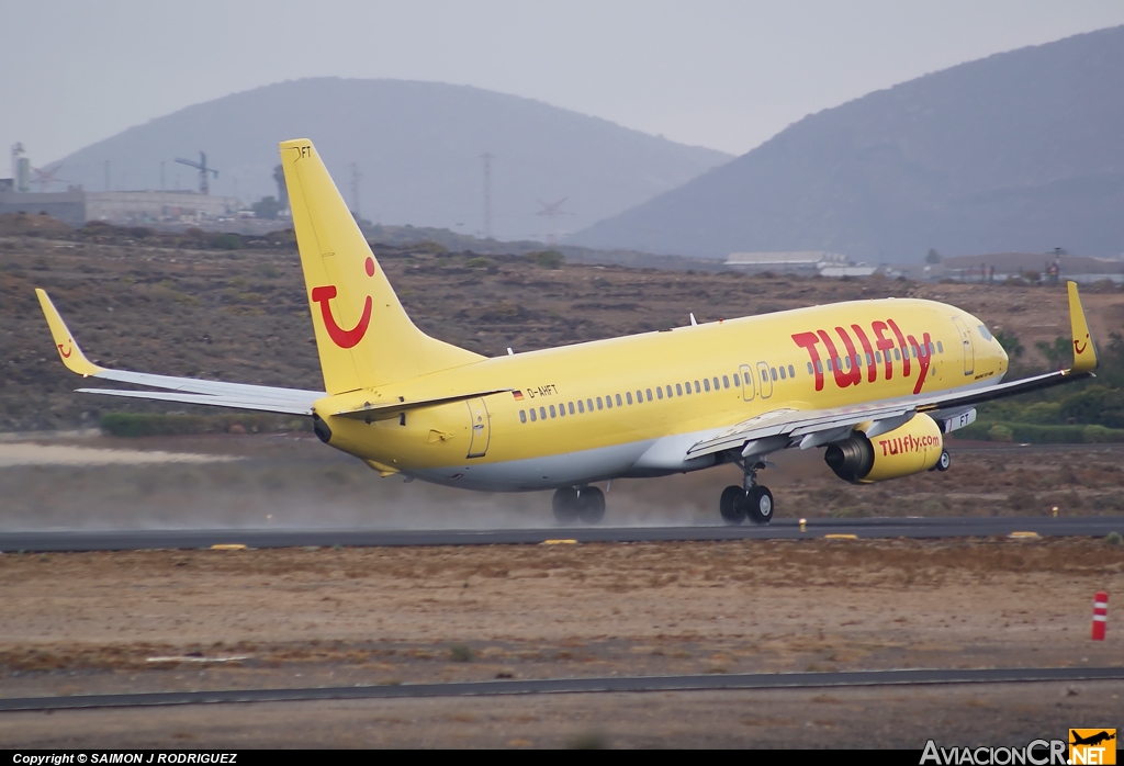 D-AHFT - Boeing 737-8K5 - Hapagfly