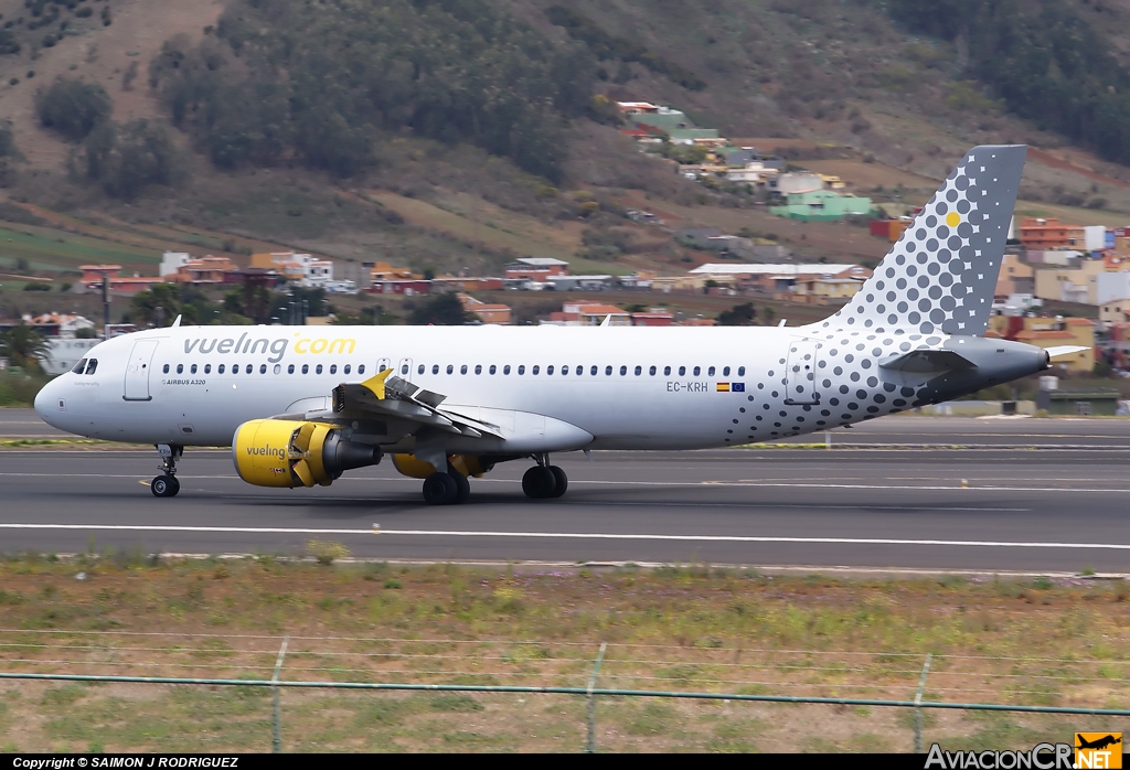EC-KRH - Airbus A320-214 - Vueling