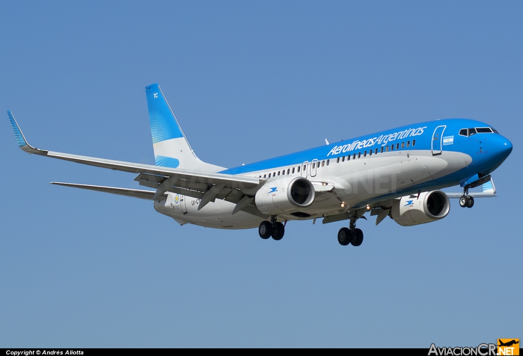 LV-CTC - Boeing 737-86J - Aerolineas Argentinas