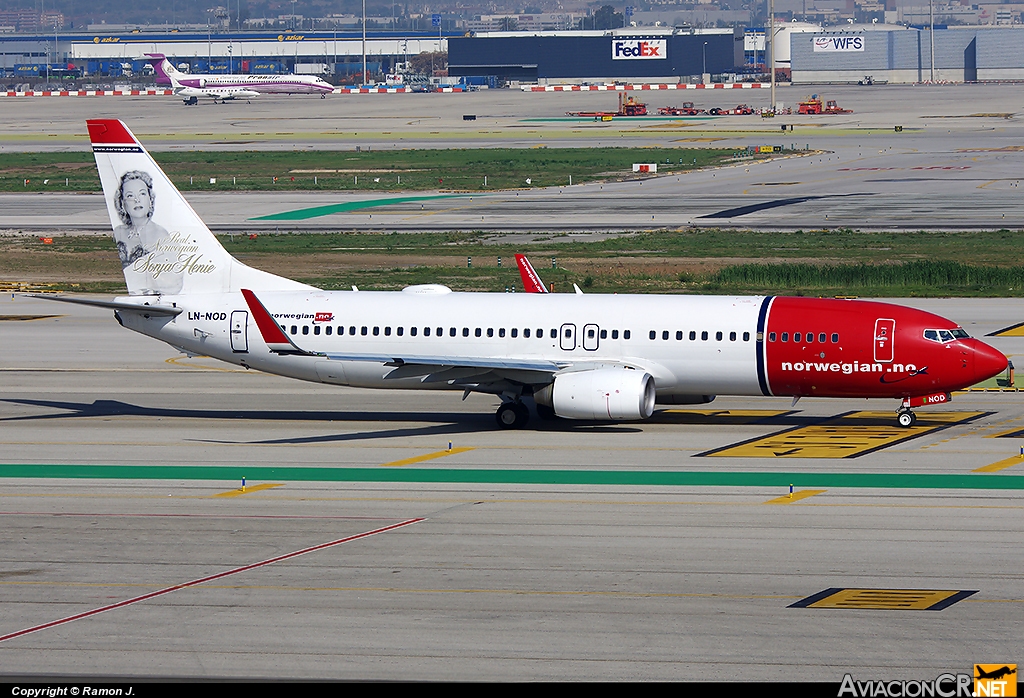 LN-NOD - Boeing 737-8Q8 - Norwegian Air Shuttle