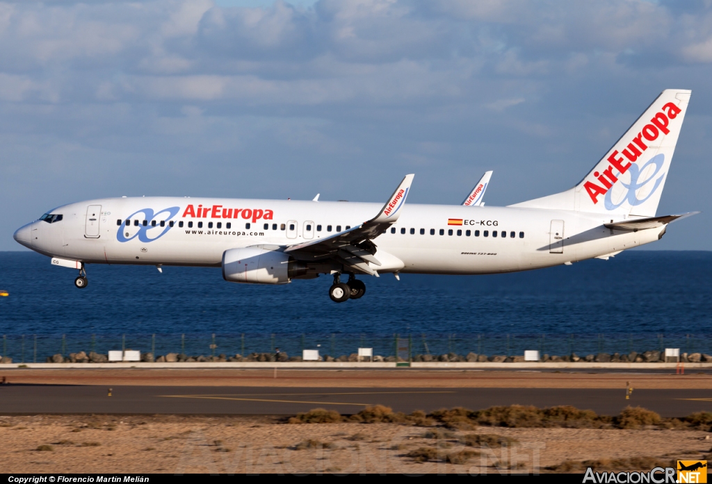 EC-KCG - Boeing 737-85P - Air Europa