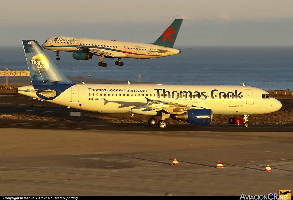 OO-TCJ - Airbus A320-214 - Thomas Cook Airlines