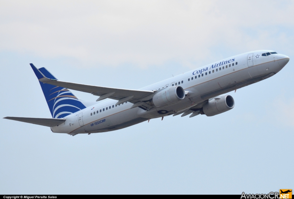 HP-1533CMP - Boeing 737-8V3 - Copa Airlines