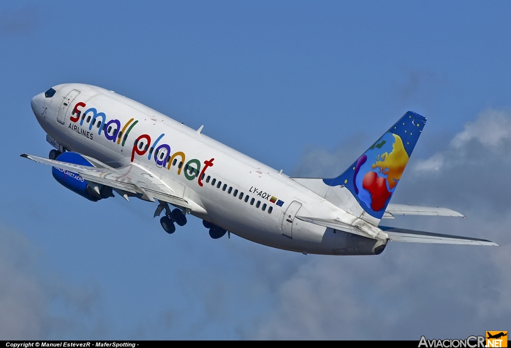 LY-AQX - Boeing 737-322 - Small Planet Airlines