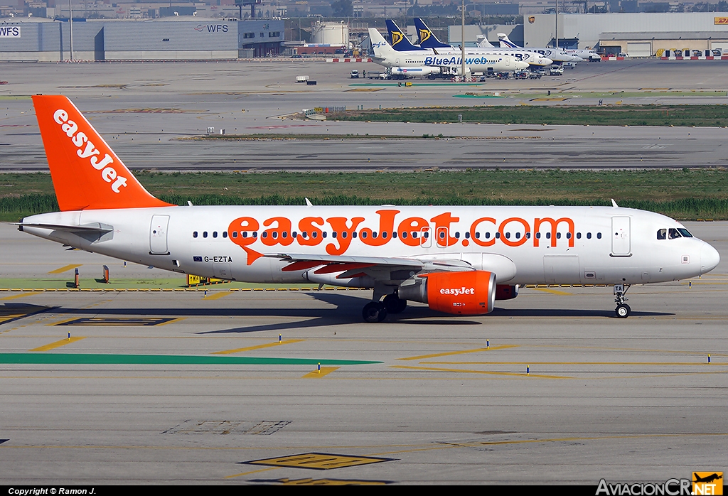 G-EZTA - Airbus A320-214 - EasyJet Airlines