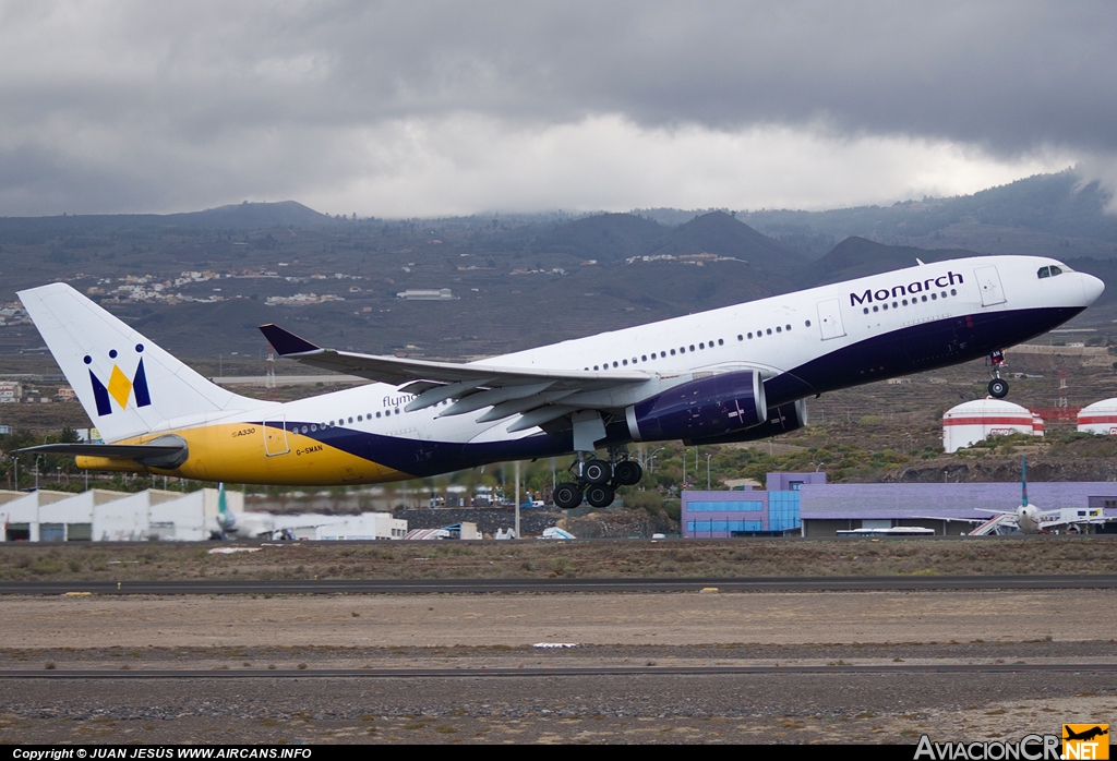 G-SMAN - Airbus A330-243 - Monarch Airlines