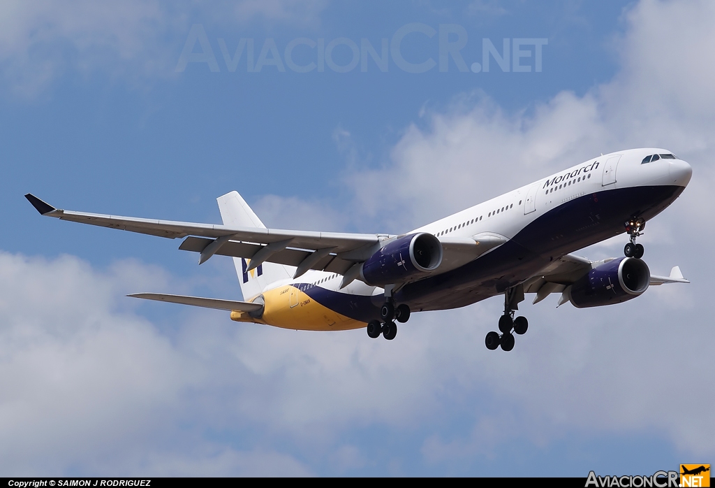 G-SMAN - Airbus A330-243 - Monarch Airlines