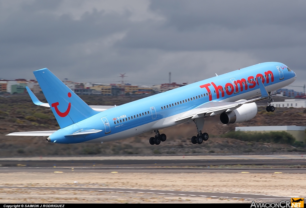 G-OOBA - Boeing B757-26N - Thomsonfly