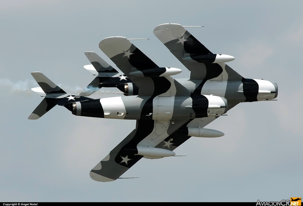 N9143Z - PZL Lim-5 - Black Diamonds Jet Team