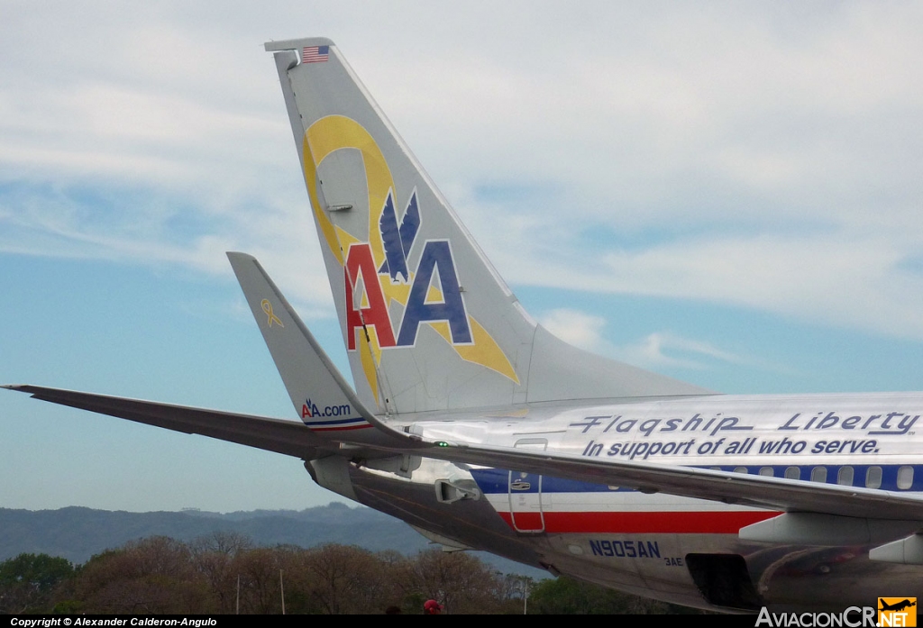 N905AN - Boeing 737-823 - American Airlines