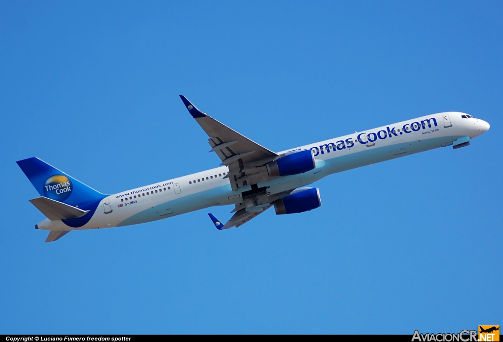 G-JMAA - Boeing 757-3CQ - Thomas Cook Airlines. UK.