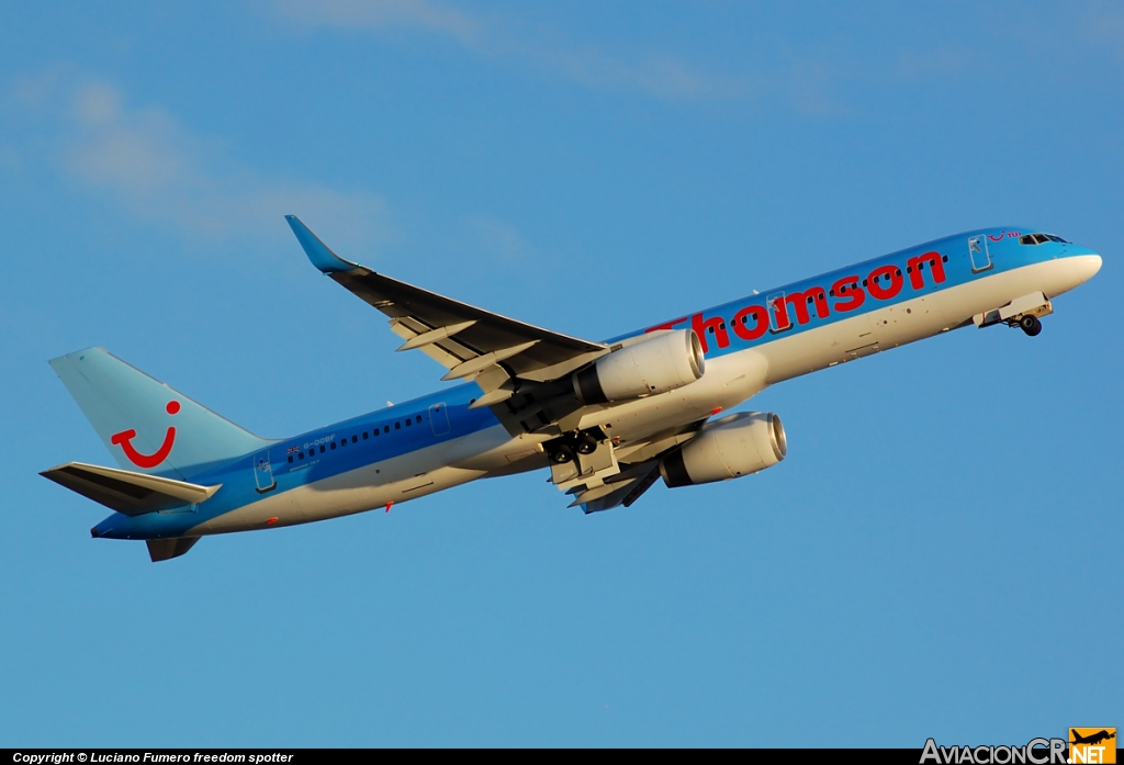 G-OOBF - Boeing 757-28A - Thomson Airways