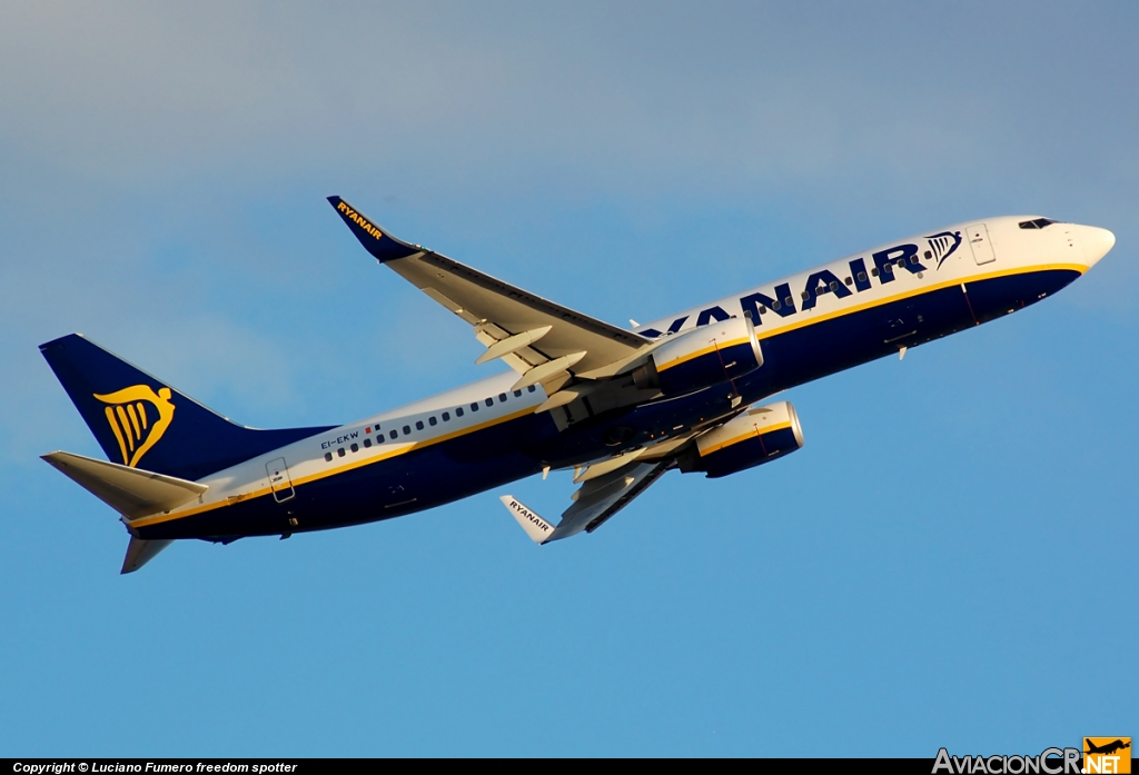 EI-EKW - Boeing 737-8AS - Ryanair
