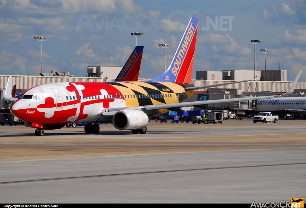 N214WN - Boeing 737-7H4 - Southwest Airlines