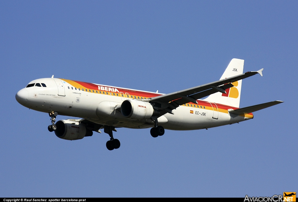 EC-JSK - Airbus A320-214 - Iberia