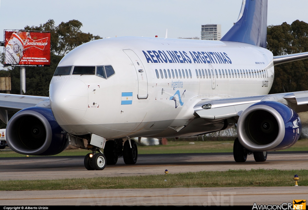 LV-GOO - Boeing 737-7BD - Aerolineas Argentinas