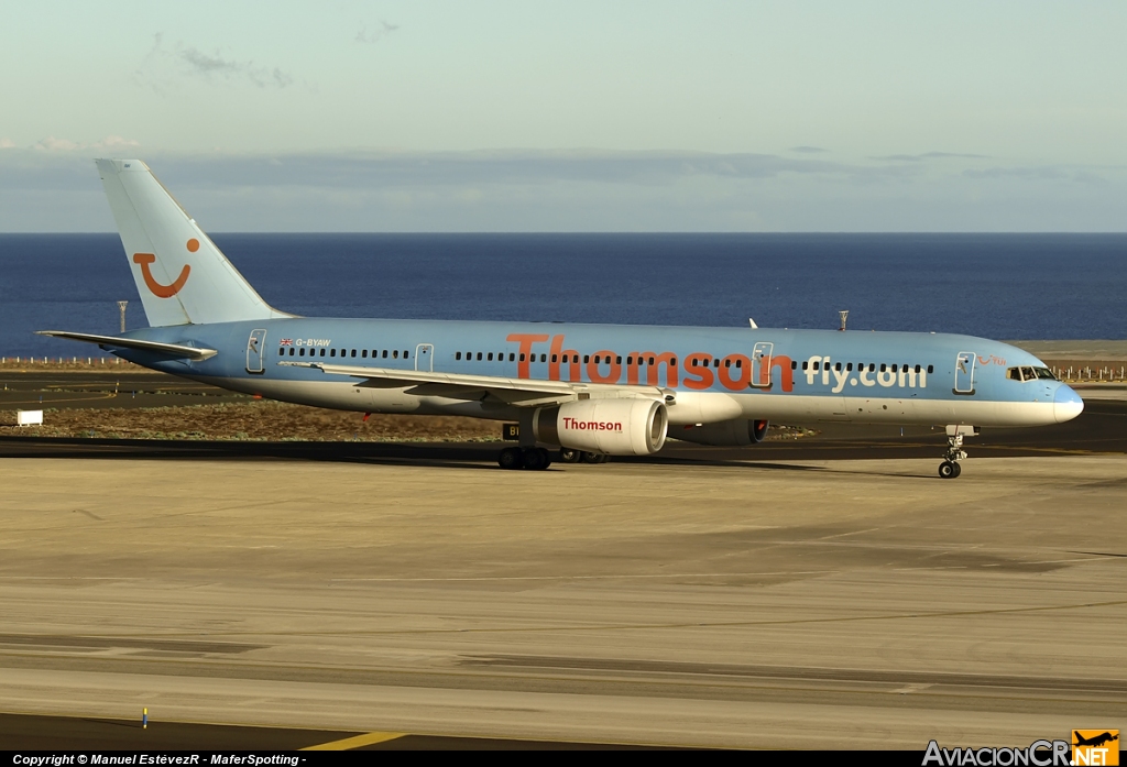 G-BYAW - Boeing 757-204 - Thomsonfly (Britannia Airways)
