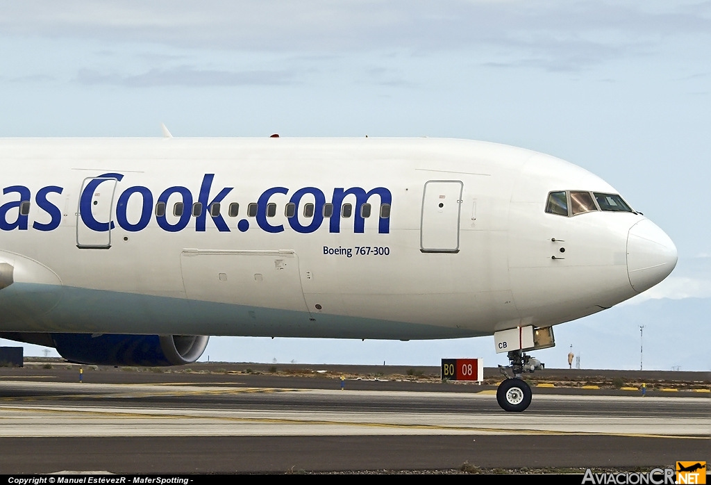 G-TCCB - Boeing 767-31K/ER - Thomas Cook Airlines