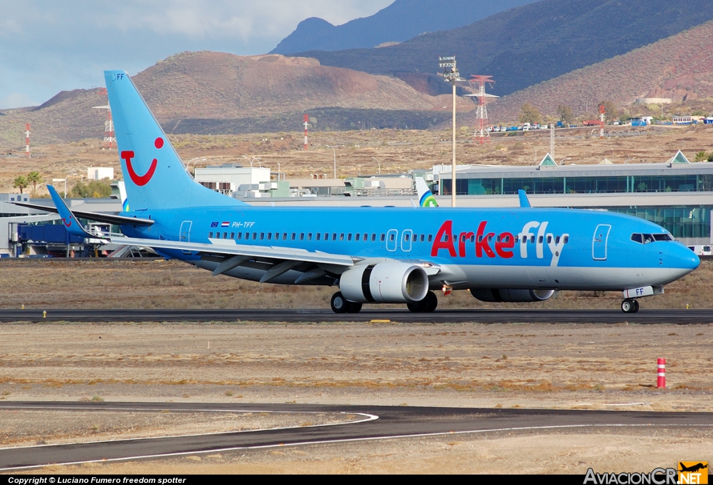 PH-TFF - Boeing 737-86N -  Arkefly