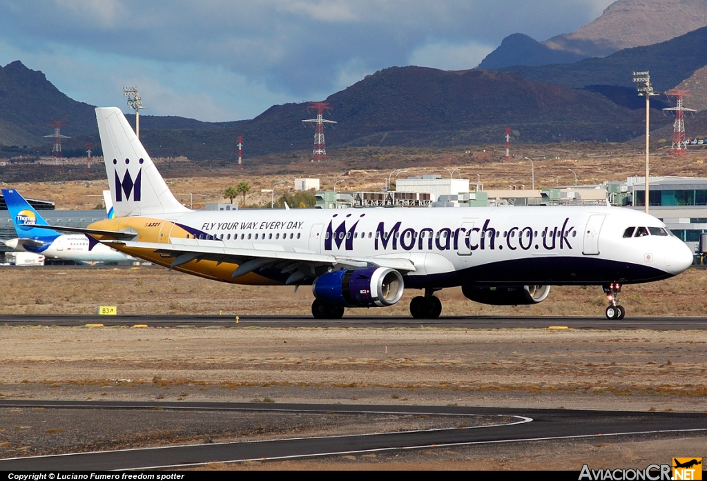 G-MARA - Airbus A321-231 - Monarch Airlines