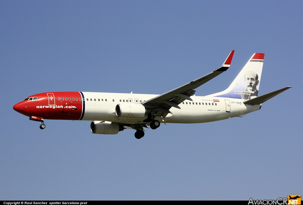 LN-NOQ - Boeing 737-86N - Norwegian Air Shuttle