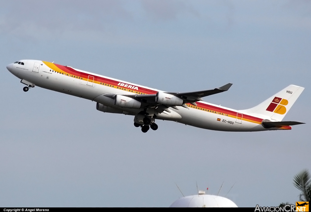 EC-HGU - Airbus A340-313X - Iberia