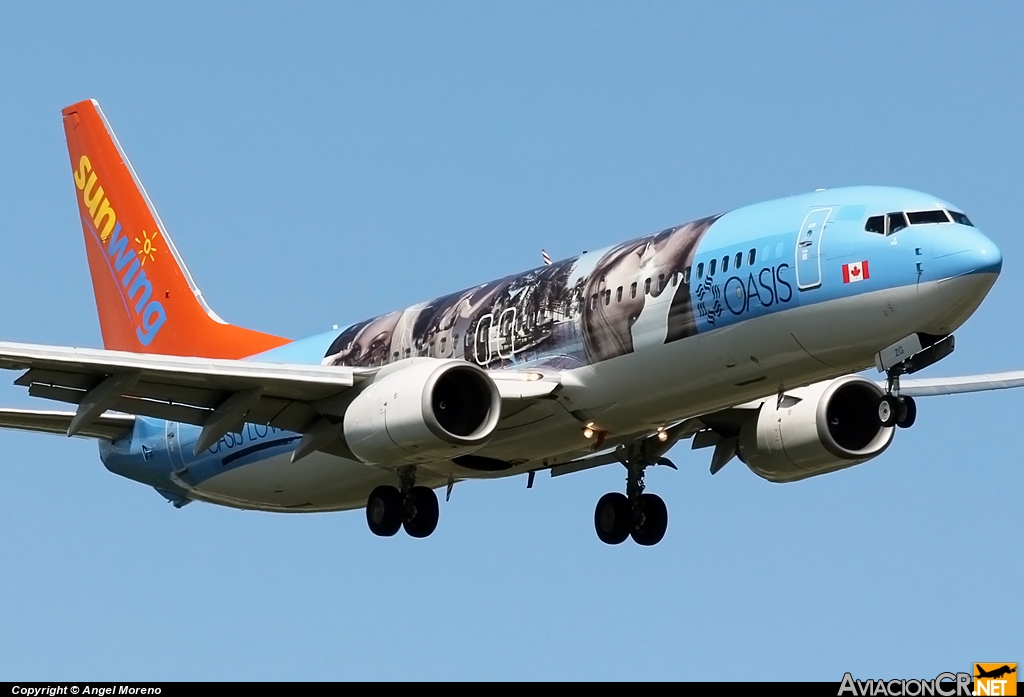 C-FRZG - Boeing 737-8K5 - Sunwing Airlines (Thomson Airways)