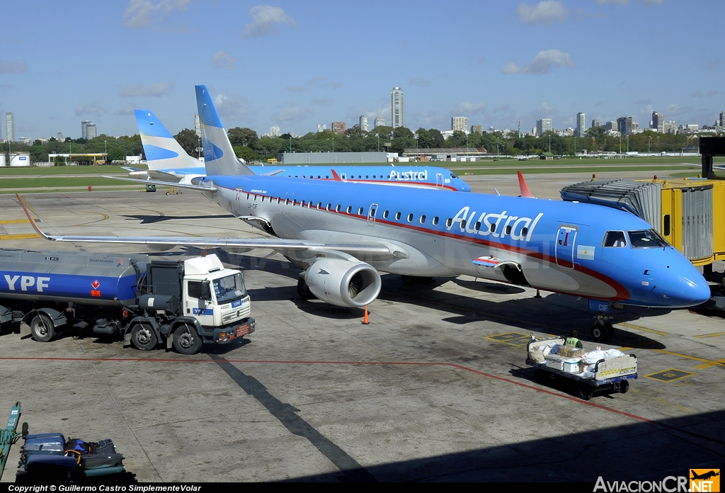 LV-CIF - Embraer 190-100IGW - Austral Líneas Aéreas
